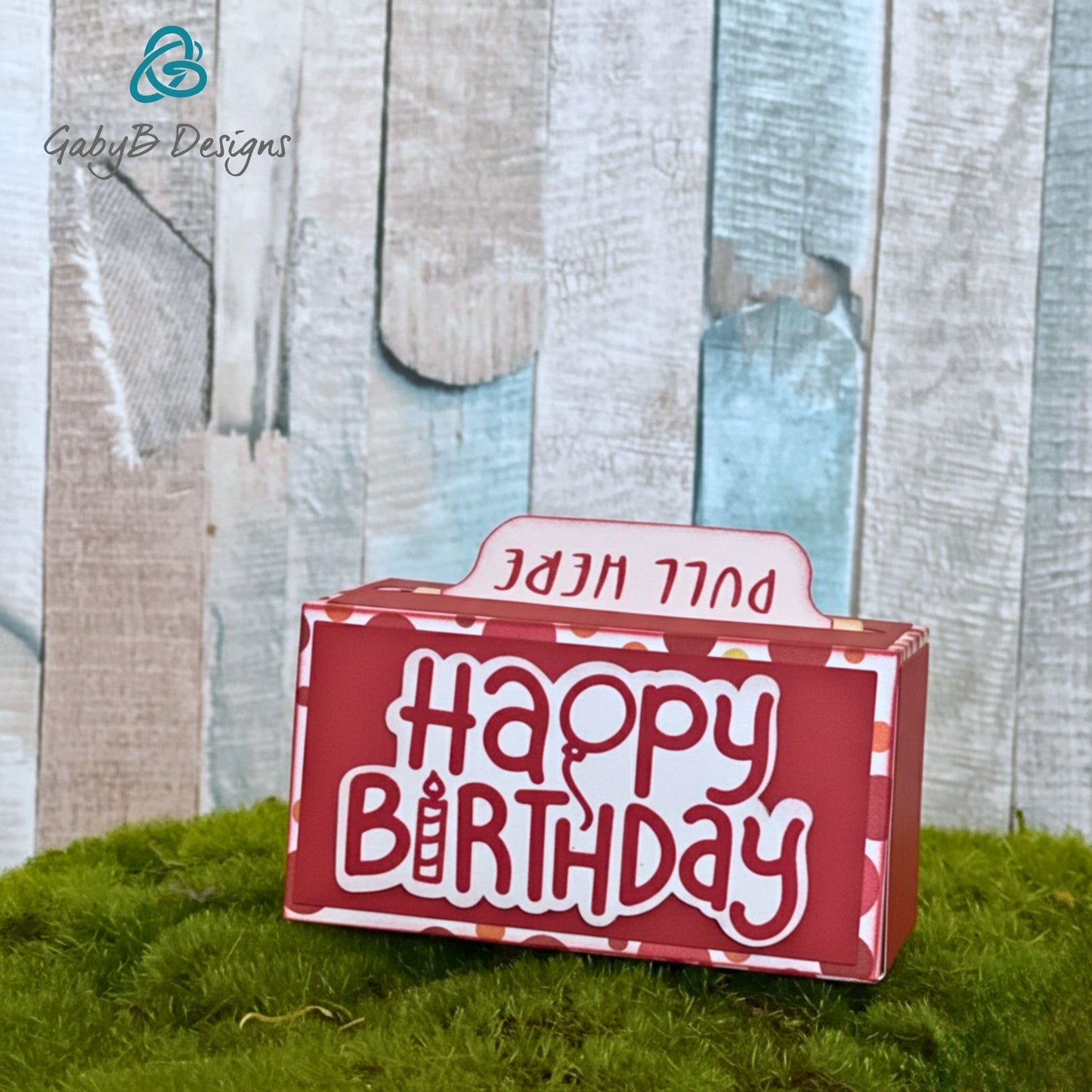 Endless Birthday Money Holder – Fun Pull Tab Gift Box with Hidden Cash Surprise