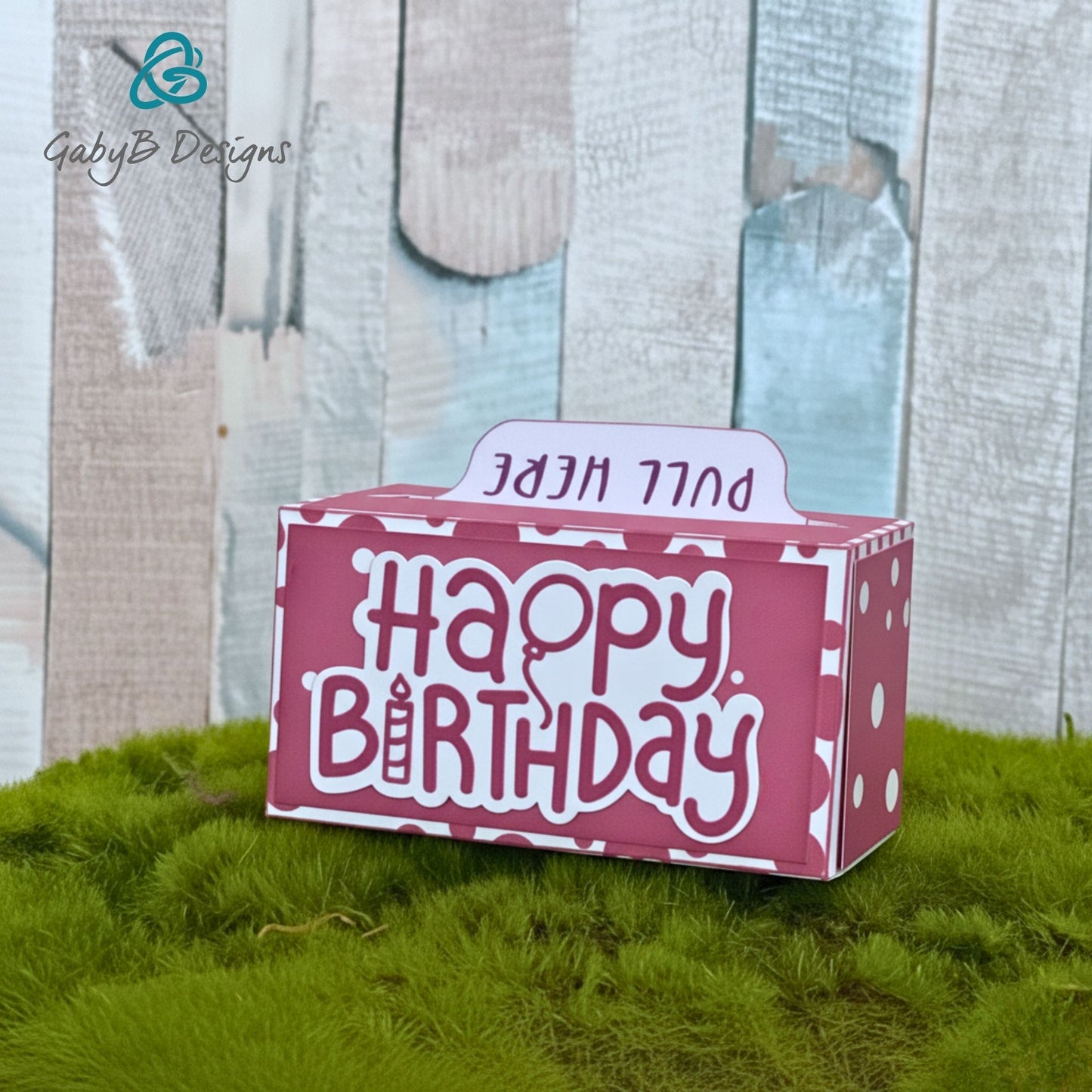 Endless Birthday Money Holder – Fun Pull Tab Gift Box with Hidden Cash Surprise