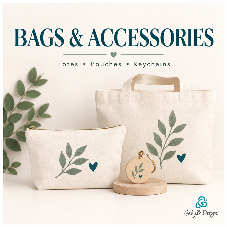 Bags & Accessories collection by Gaby B Designs