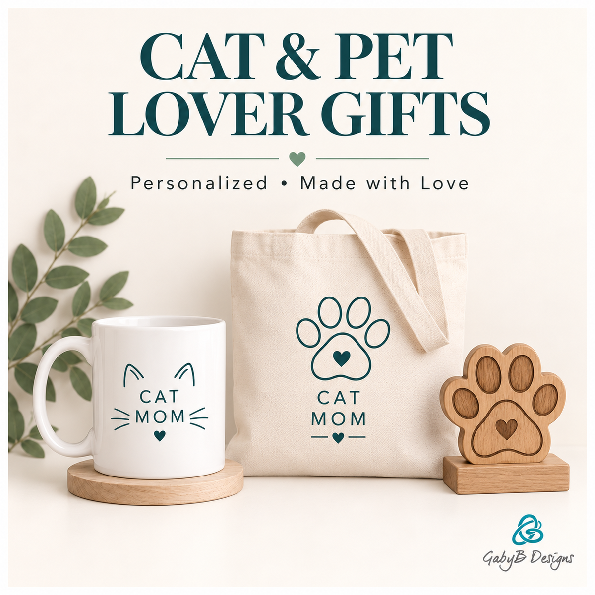 Cat & Pet Lover Gifts — Gaby B Designs