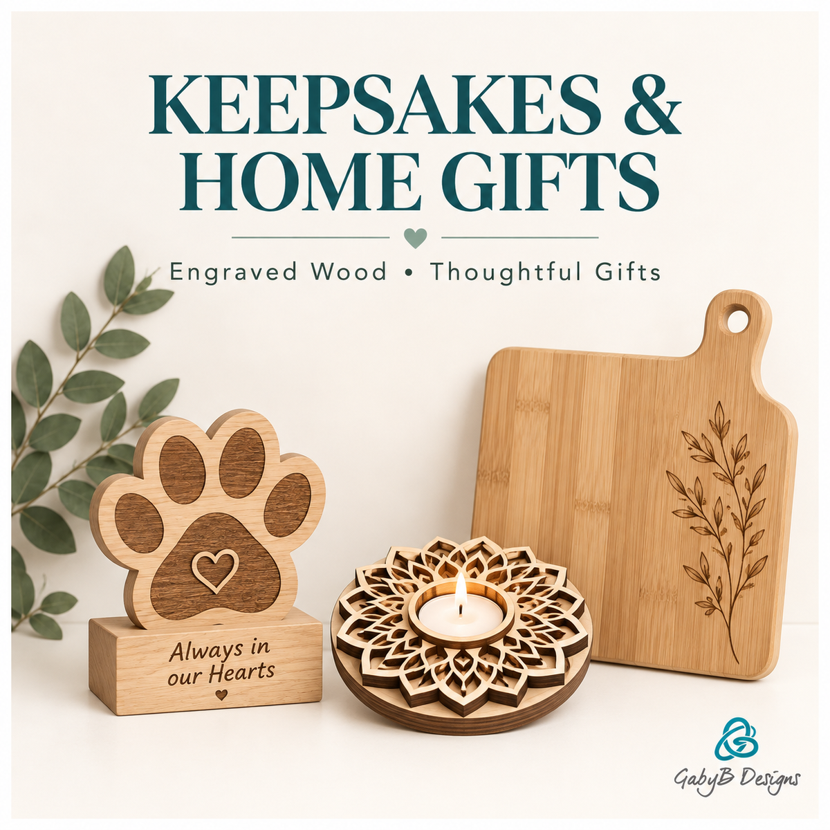 Keepsakes & Home Gifts — Gaby B Designs