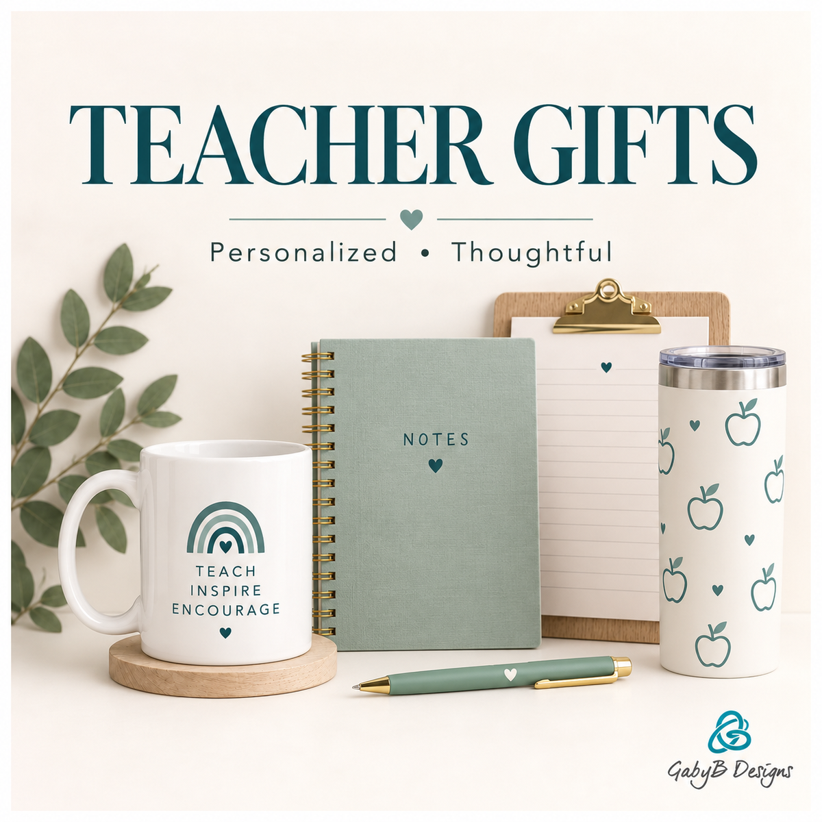 Teacher Gifts collection by Gaby B Designs