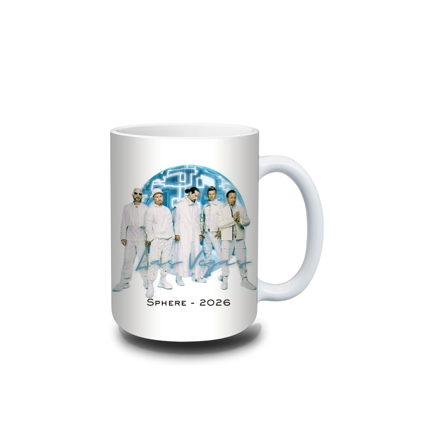 Backstreet Boys Sphere Tour Mug – 2025 & 2026 Editions (Personalized, 12oz)