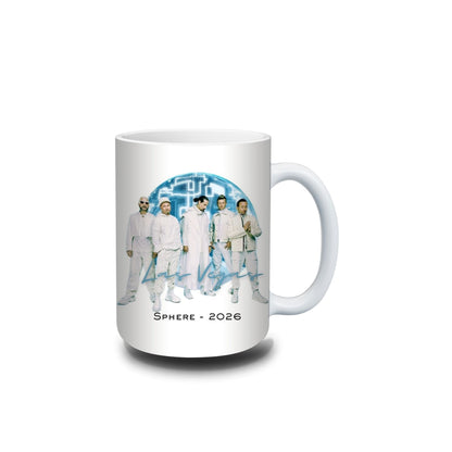 Backstreet Boys Sphere Tour Mug – 2025 & 2026 Editions (Personalized, 12oz)