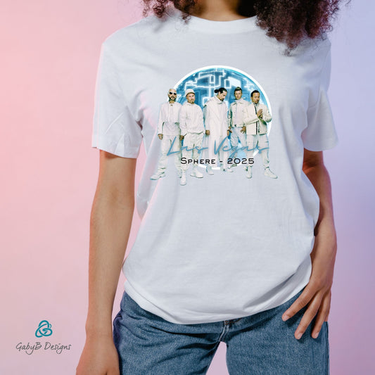 Backstreet Boys Sphere Tour 2025/2026 Shirt – Personalized Tee or Crop Top – Exclusive Fan Edition