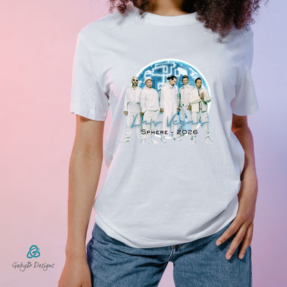 Backstreet Boys Sphere Tour 2025/2026 Shirt – Personalized Tee or Crop Top – Exclusive Fan Edition