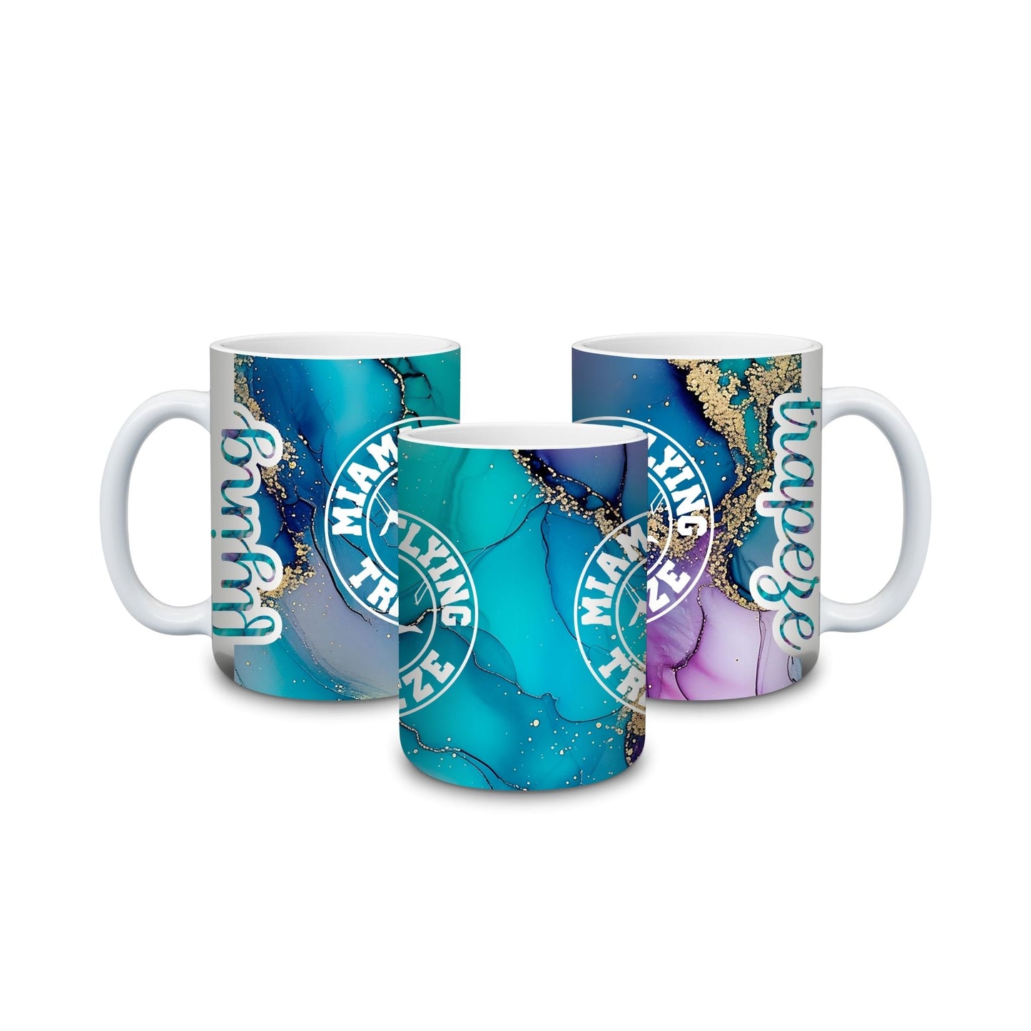 Miami Flying Trapeze 15oz Mug – Colorful Sublimated Ceramic Mug