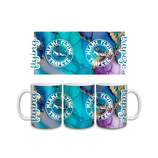 Miami Flying Trapeze 15oz Mug – Colorful Sublimated Ceramic Mug