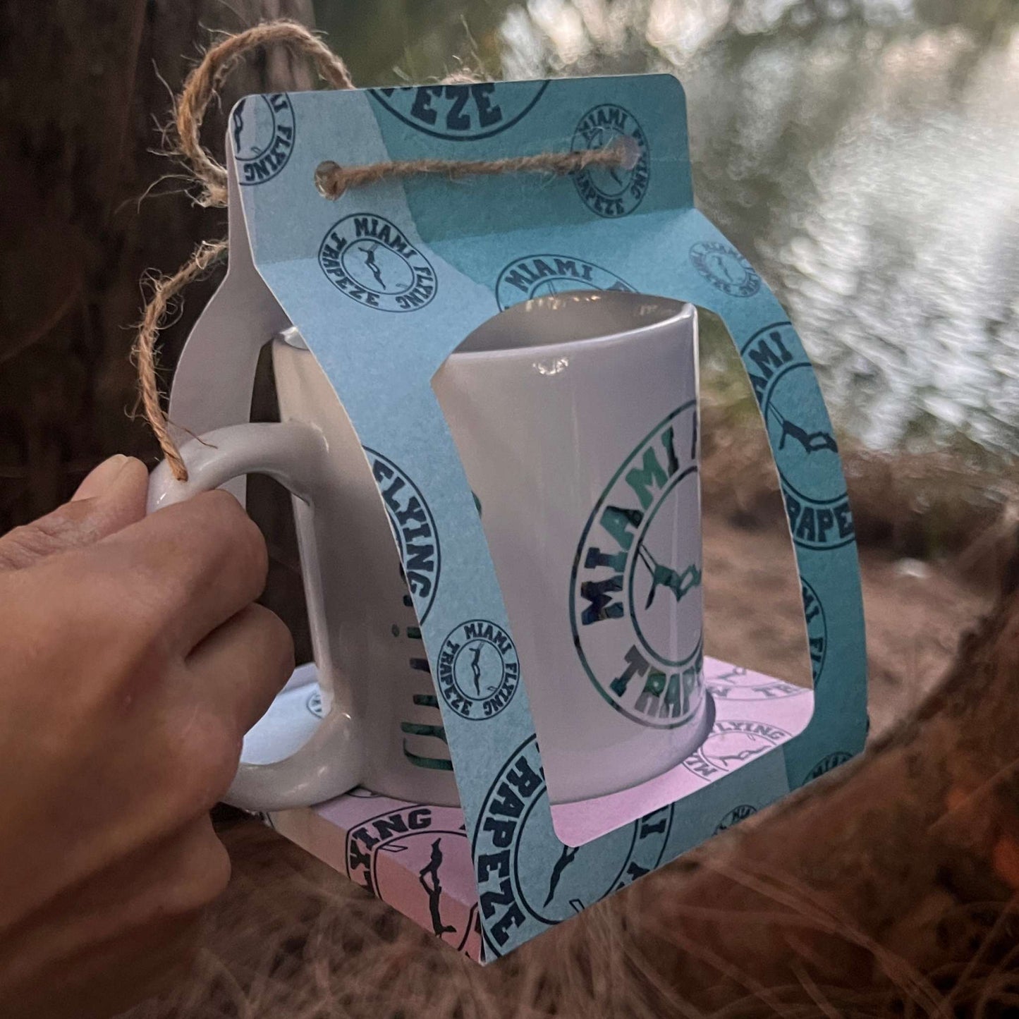 Miami Flying Trapeze 15oz Mug – Colorful Sublimated Ceramic Mug