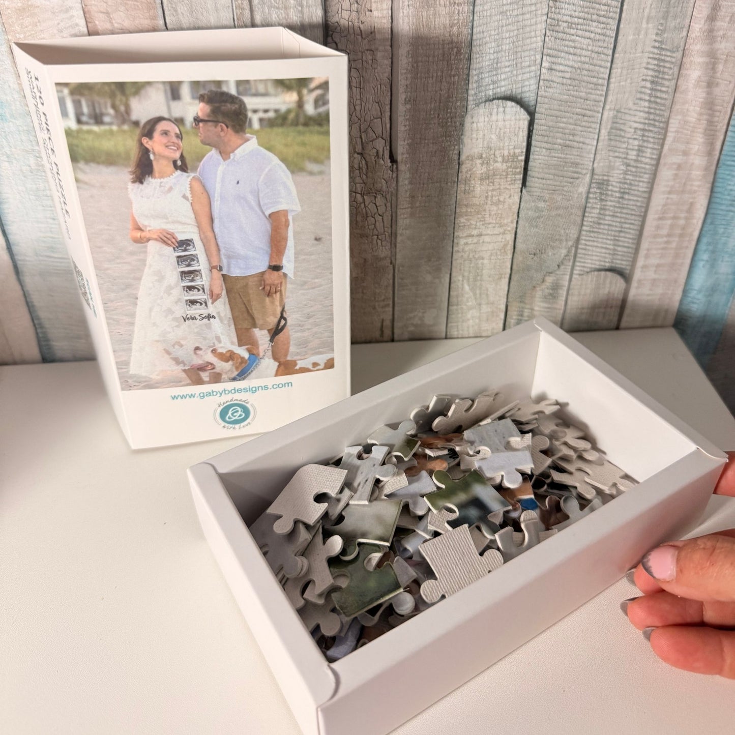 Custom Personalized Photo Puzzle – 80, 120 & 300 Piece Custom Jigsaw Gift