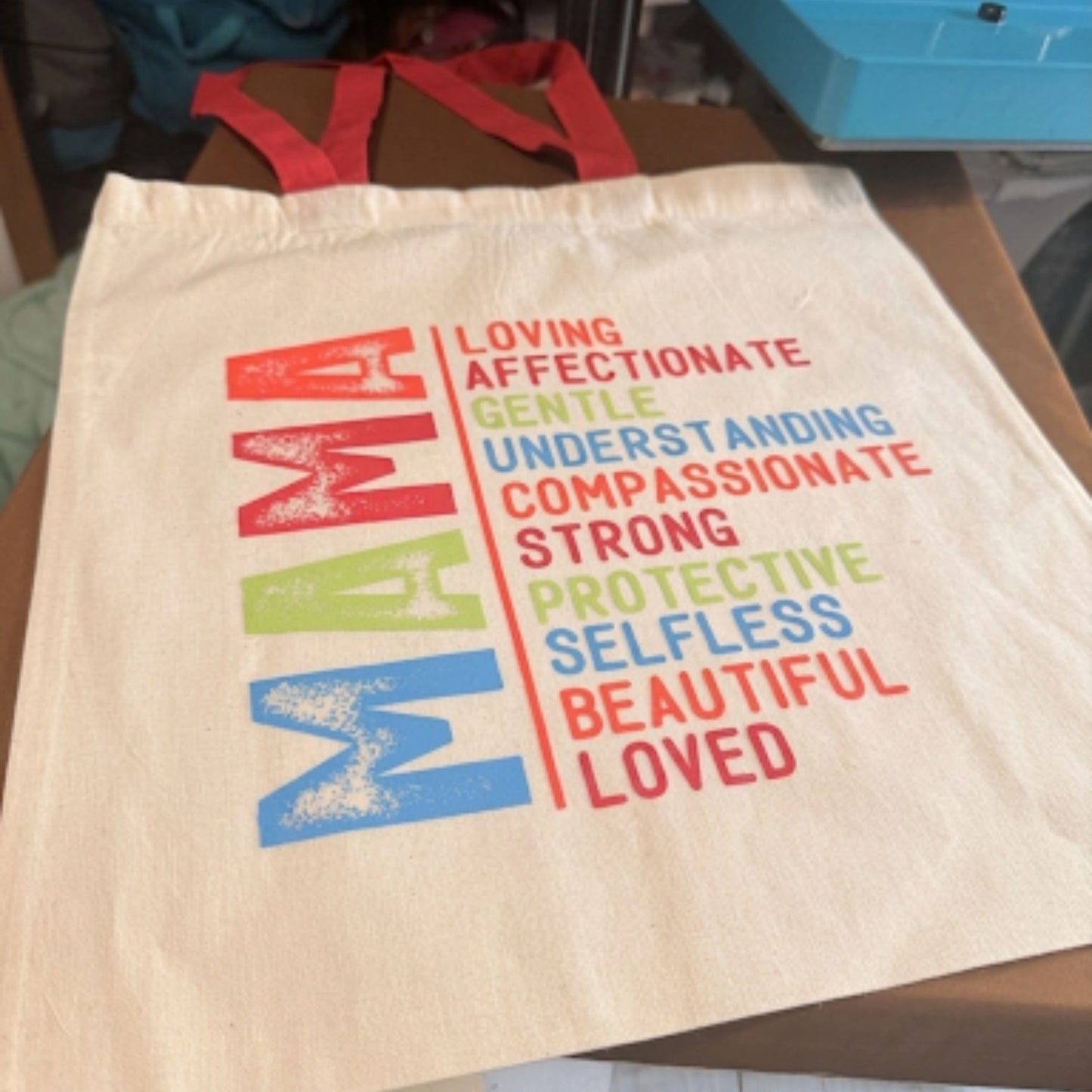 MAMA Gift Set: T-Shirt + Tote Bag | Mother’s Day Bundle | Inspirational Mom Gift